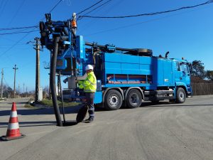 decolmatare canalizare